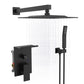 Waterpar®  Wall Mount Fixed and Handheld Shower Head with Storage Rack