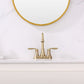 Waterpar®  4 in. Centerset Double Handle High Arc Bathroom Faucet