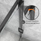 Waterper® 32 in. to 36 in. W x 72 in. H Framed Pivot Shower Door with Clear Glass