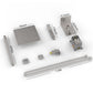 Waterpar®  Wall Mount Fixed and Handheld Shower Head with Storage Rack