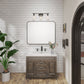 Waterpar® 40 in. W x 32 in. H Rectangular Aluminum Framed Wall Bathroom Vanity Mirror