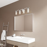 Waterpar® 48 in. W x 32 in. H Rectangular Aluminum Framed Wall Bathroom Vanity Mirror