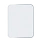 Waterpar® 28 in. W x 36 in. H Rectangular Aluminum Framed Wall Bathroom Vanity Mirror