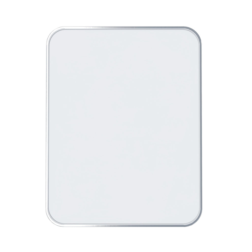 Waterpar® 28 in. W x 36 in. H Rectangular Aluminum Framed Wall Bathroom Vanity Mirror