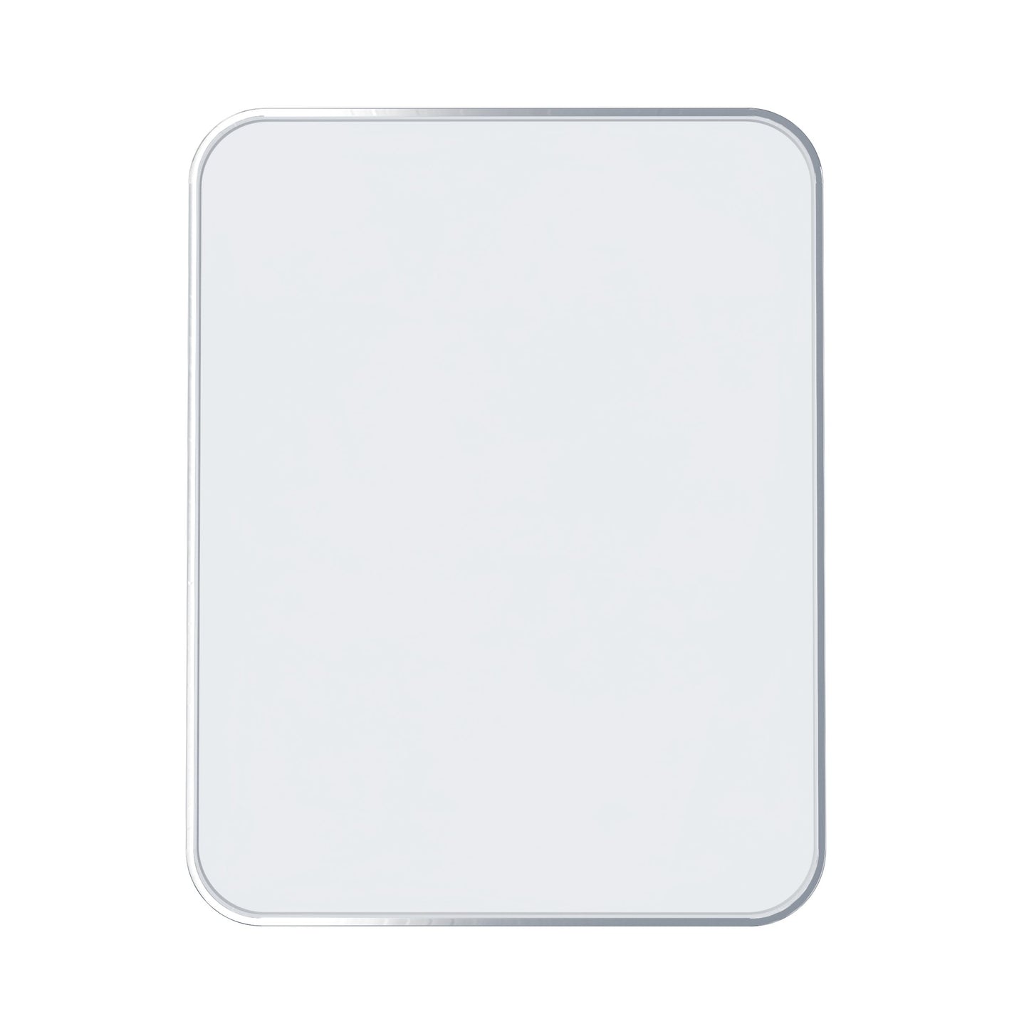 Waterpar® 28 in. W x 36 in. H Rectangular Aluminum Framed Wall Bathroom Vanity Mirror
