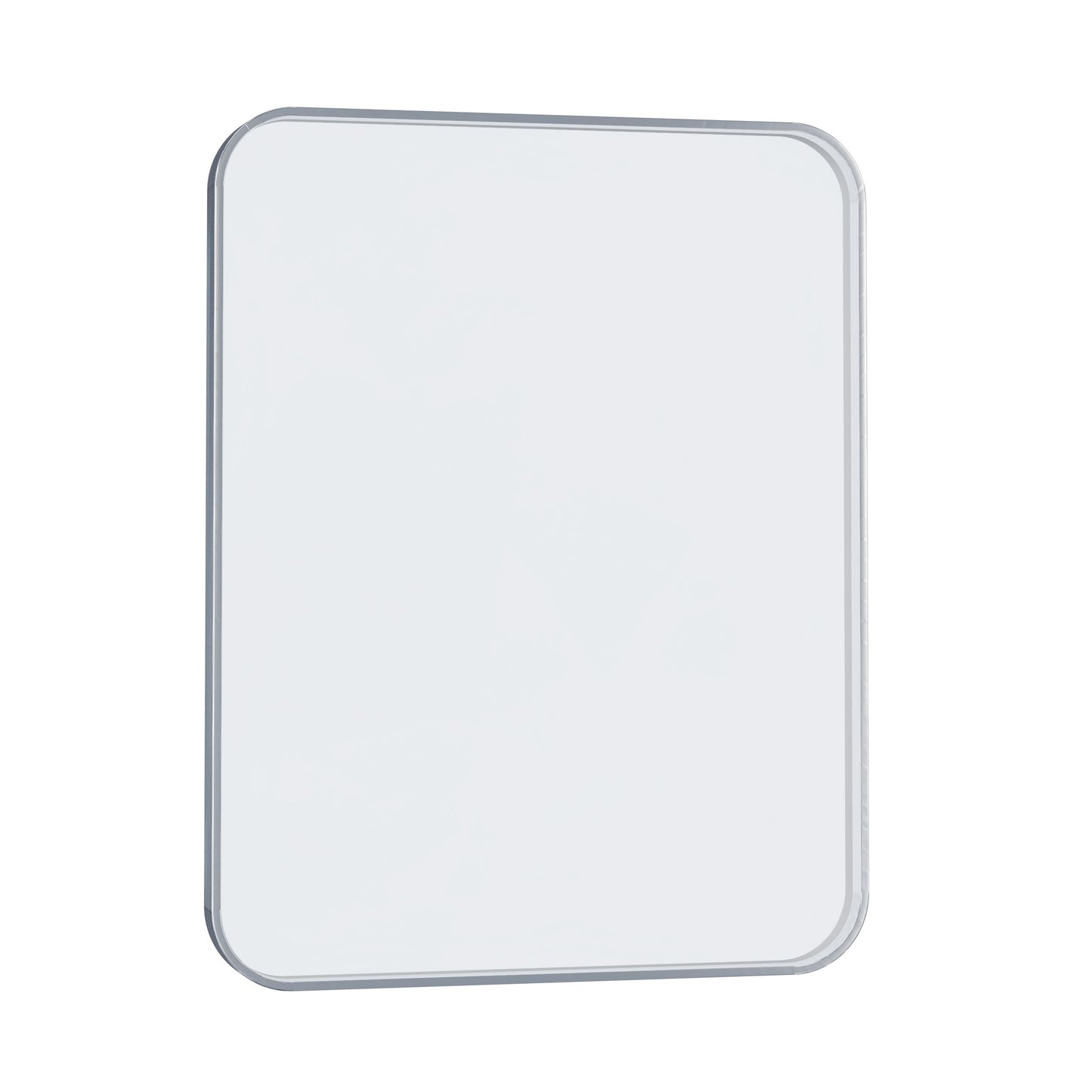 Waterpar® 28 in. W x 36 in. H Rectangular Aluminum Framed Wall Bathroom Vanity Mirror