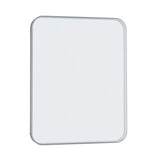 Waterpar® 28 in. W x 36 in. H Rectangular Aluminum Framed Wall Bathroom Vanity Mirror