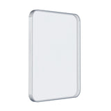 Waterpar® 28 in. W x 36 in. H Rectangular Aluminum Framed Wall Bathroom Vanity Mirror