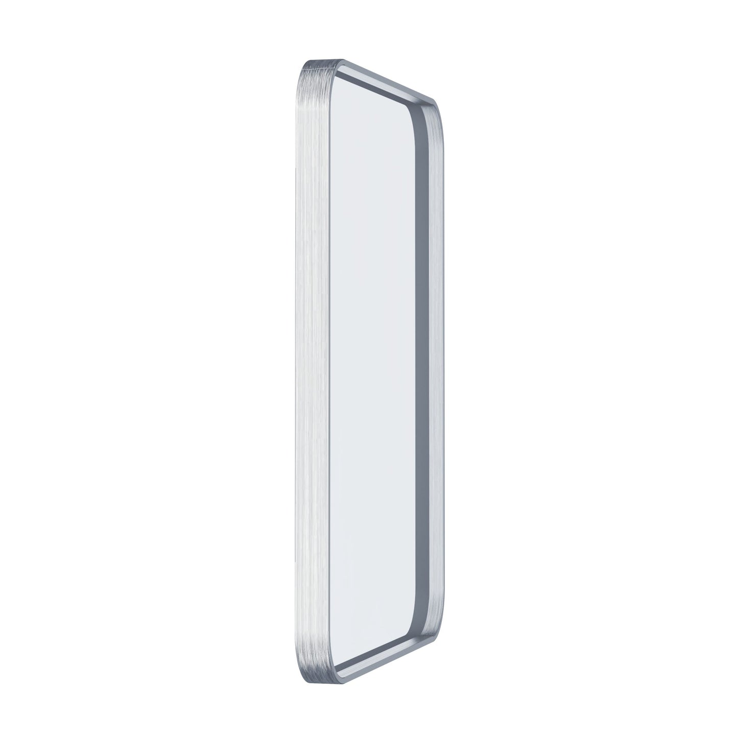 Waterpar® 28 in. W x 36 in. H Rectangular Aluminum Framed Wall Bathroom Vanity Mirror