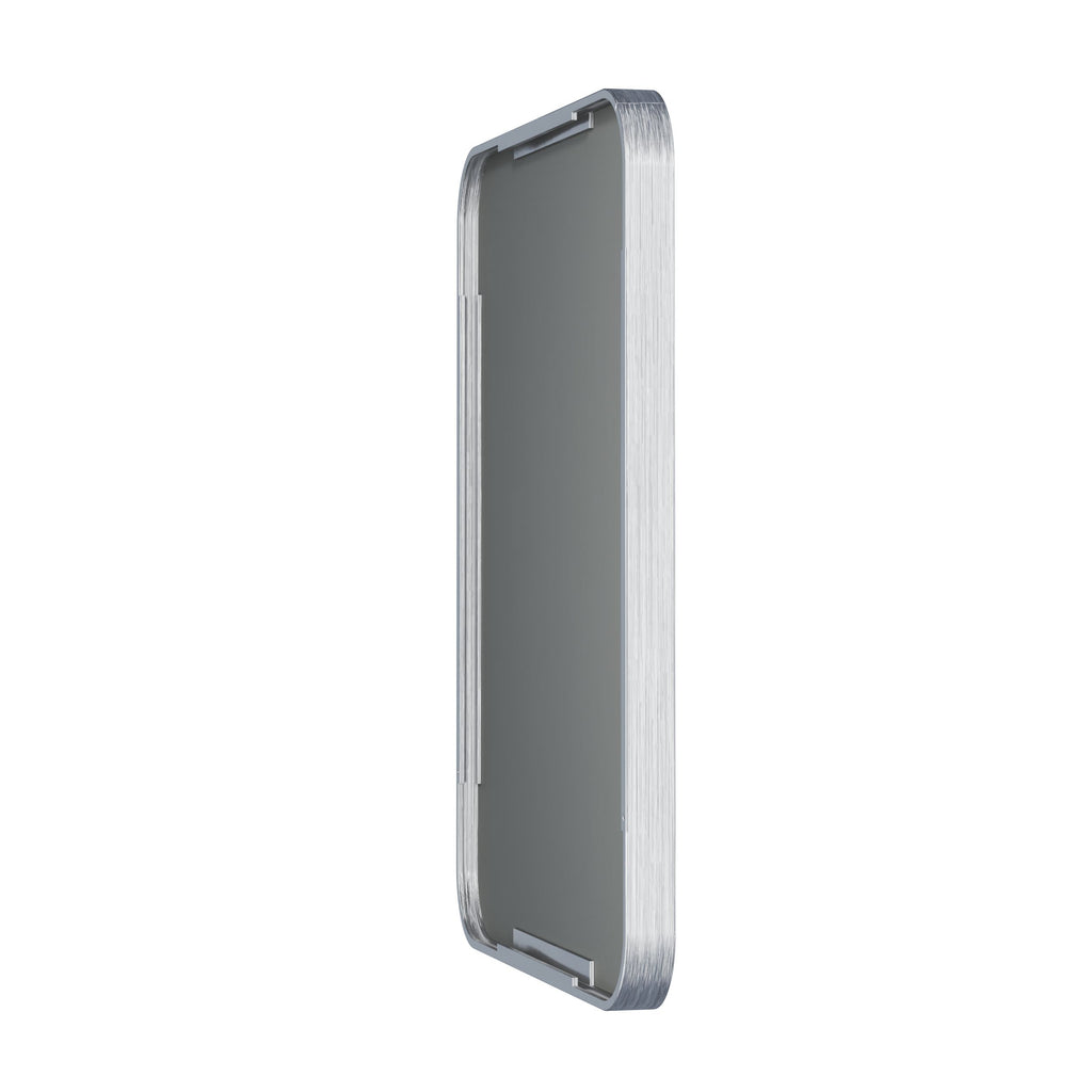 Waterpar® 28 in. W x 36 in. H Rectangular Aluminum Framed Wall Bathroom Vanity Mirror