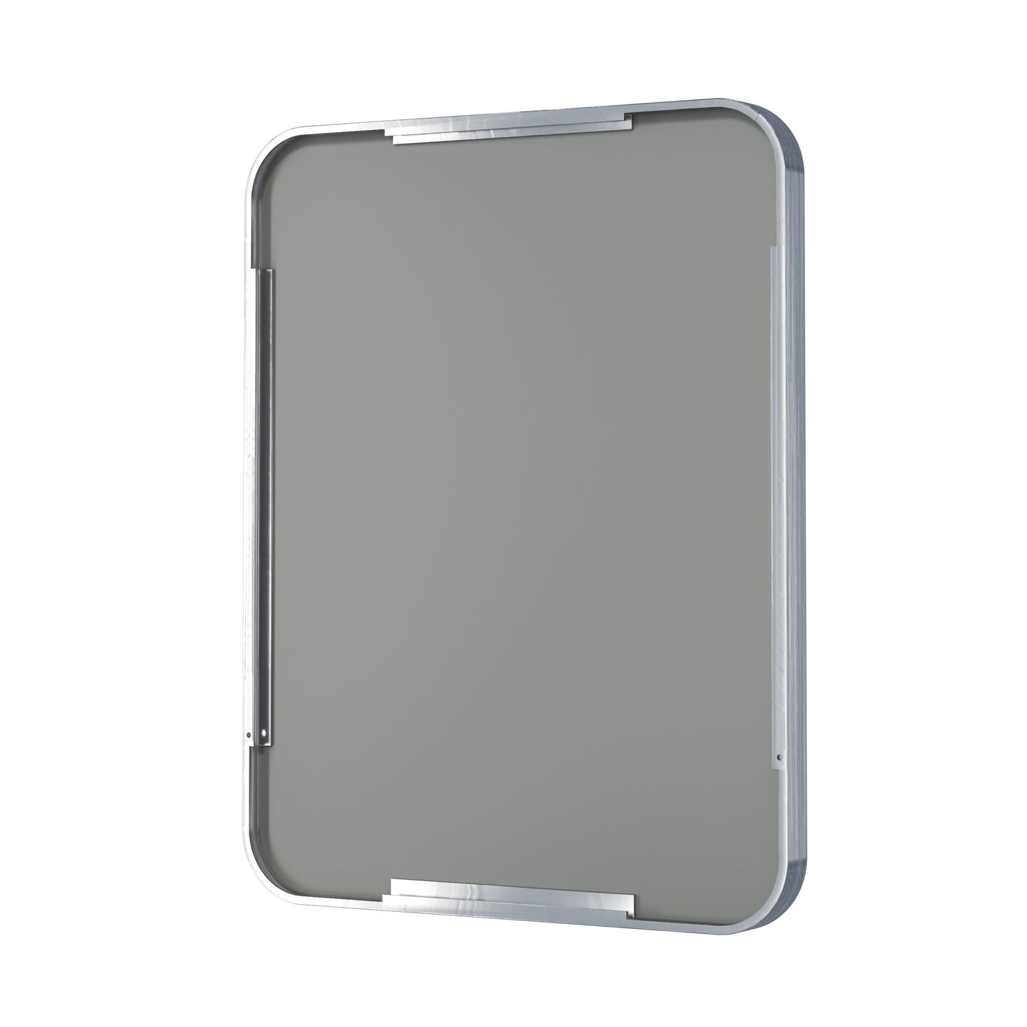 Waterpar® 28 in. W x 36 in. H Rectangular Aluminum Framed Wall Bathroom Vanity Mirror