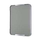 Waterpar® 28 in. W x 36 in. H Rectangular Aluminum Framed Wall Bathroom Vanity Mirror