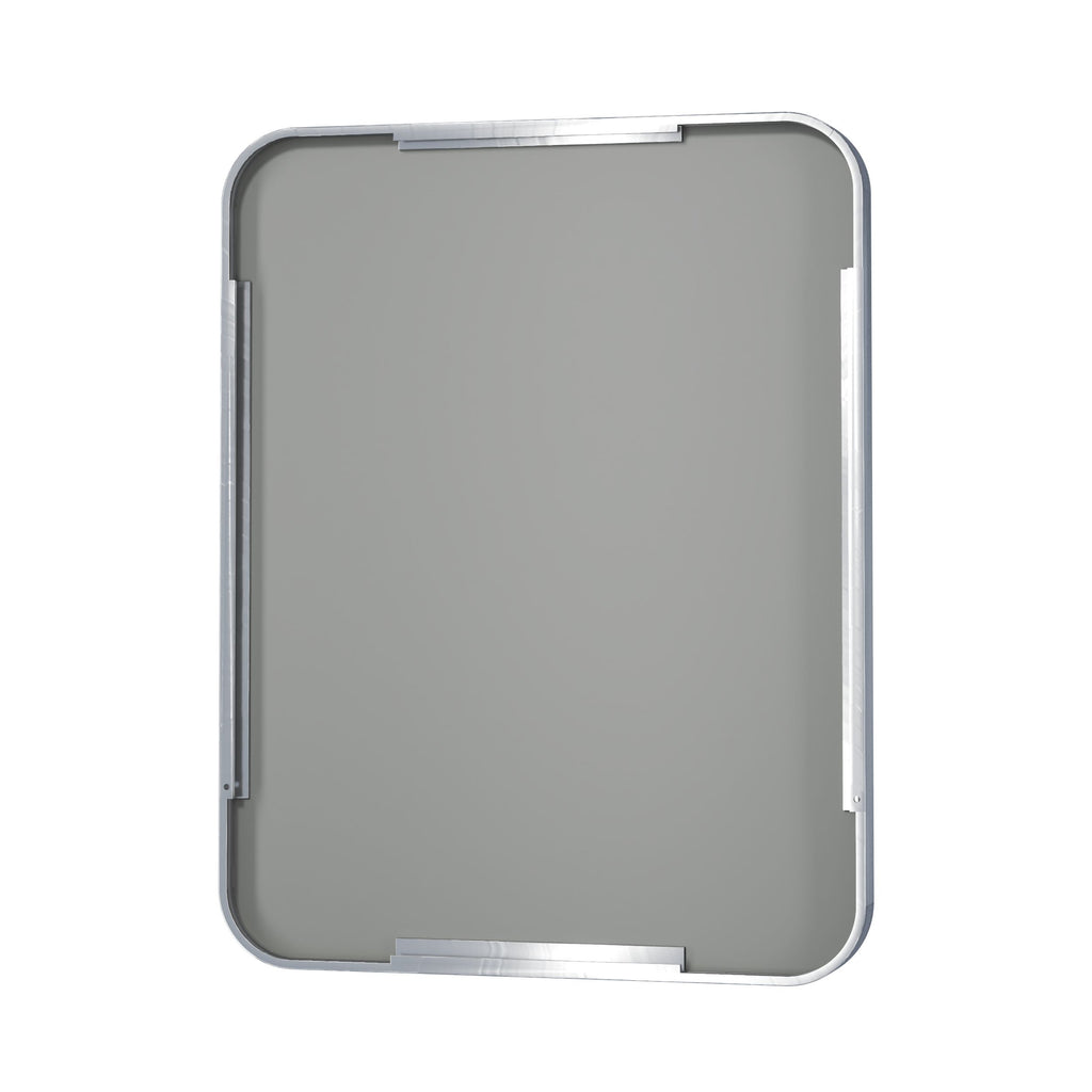 Waterpar® 28 in. W x 36 in. H Rectangular Aluminum Framed Wall Bathroom Vanity Mirror