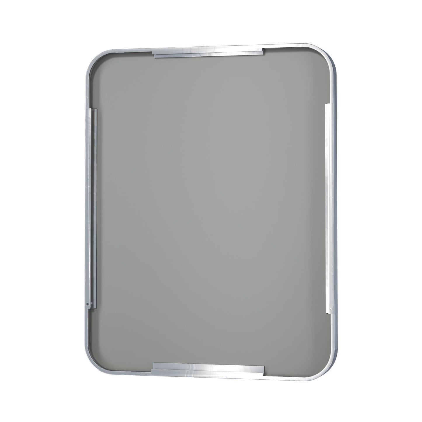 Waterpar® 28 in. W x 36 in. H Rectangular Aluminum Framed Wall Bathroom Vanity Mirror