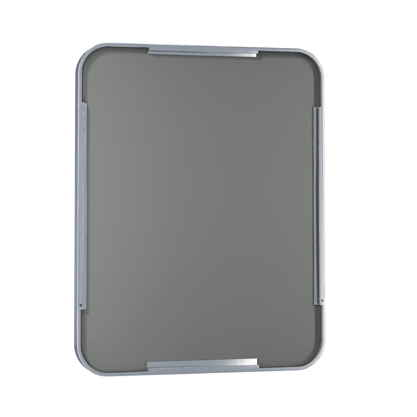 Waterpar® 28 in. W x 36 in. H Rectangular Aluminum Framed Wall Bathroom Vanity Mirror