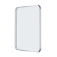 Waterpar® 28 in. W x 36 in. H Rectangular Aluminum Framed Wall Bathroom Vanity Mirror