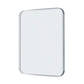 Waterpar® 28 in. W x 36 in. H Rectangular Aluminum Framed Wall Bathroom Vanity Mirror