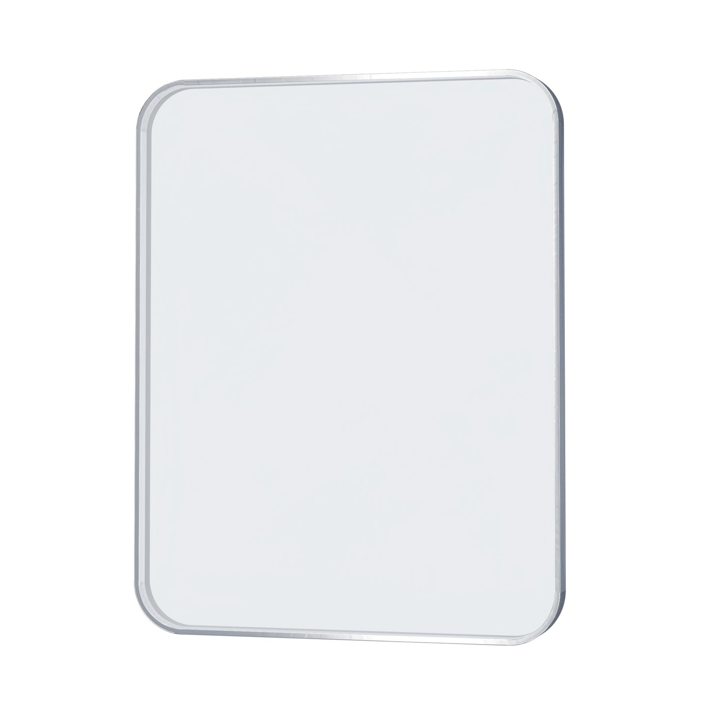 Waterpar® 28 in. W x 36 in. H Rectangular Aluminum Framed Wall Bathroom Vanity Mirror