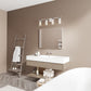 Waterpar® 28 in. W x 36 in. H Rectangular Aluminum Framed Wall Bathroom Vanity Mirror