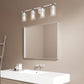 Waterpar® 28 in. W x 36 in. H Rectangular Aluminum Framed Wall Bathroom Vanity Mirror