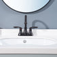 Waterpar®  4 in. Centerset Double Handle High Arc Bathroom Faucet with Pop-up Drain and ‎Supply Hoses