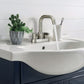 Waterpar® 4 in. Centerset Double Handle Bathroom Faucet with Pop-up Drain and ‎Supply Hose