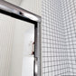 Waterpar® 56-60 in. W x 72 in. H Sliding Semi-Frameless Shower Door with Double Towel Bars