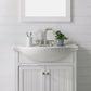 Waterpar® 4 in. Centerset Double Handle Bathroom Faucet with Pop-up Drain and ‎Supply Hose