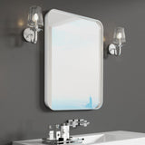 Waterpar® 28 in. W x 36 in. H Rectangular Aluminum Framed Wall Bathroom Vanity Mirror