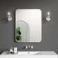 Waterpar® 28 in. W x 36 in. H Rectangular Aluminum Framed Wall Bathroom Vanity Mirror