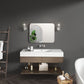 Waterpar® 28 in. W x 36 in. H Rectangular Aluminum Framed Wall Bathroom Vanity Mirror