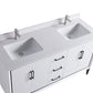 Waterpar® 60 in. L x 22 in. W x 35 in. H Bathroom Cabinet with Dual Ceramic Sink