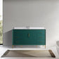 Waterpar® 60 in. L x 22 in. W x 35 in. H Bathroom Cabinet with Single Ceramic Sink