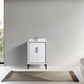 Waterpar® 24 in. L x 22 in. W x 35 in. H Bathroom Cabinet with Single Ceramic Sink