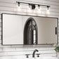 Waterpar® 60 in. W x 28 in. H Rectangular Aluminum Framed Wall Bathroom Vanity Mirror