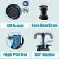 Waterpar® 4 in. Centerset Double Handle Bathroom Faucet with Pop-up Drain and ‎Supply Hose
