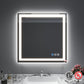 WATERPAR UL Certification Customized LED Frameless Mirror
