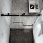Waterpar® 58 in. to 60 in. W x 76 in. H Sliding Frameless Shower Door with Clear Glass