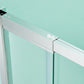 Waterper® 32 in. to 36 in. W x 72 in. H Framed Pivot Shower Door with Clear Glass
